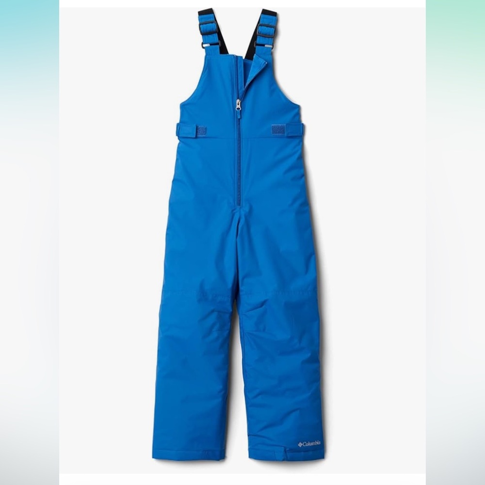 Columbia Kids Bright Blue Snow Bib Overalls